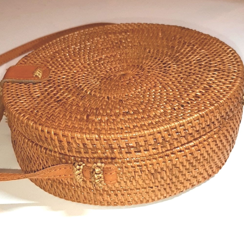 BOHO RATTAN SHOULDER BAG - Picture 7 of 8